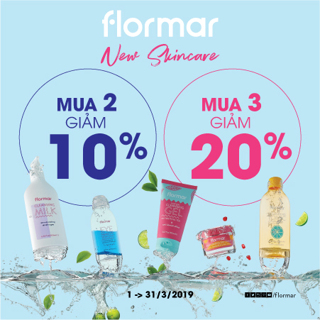 Lần đầu tiên Flormar ra mắt bộ sản phẩm Skincare dưỡng da hoàn toàn mới!